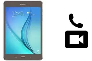 Making video calls with a Samsung Galaxy Tab A 8.0 (2015)