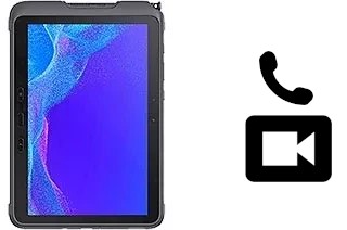 Making video calls with a Samsung Galaxy Tab Active4 Pro