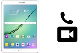 Making video calls with a Samsung Galaxy Tab S2 9.7 Wi-Fi