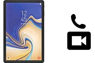 Making video calls with a Samsung Galaxy Tab S4 10.5