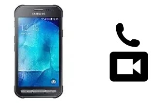 Making video calls with a Samsung Galaxy Xcover 3 VE