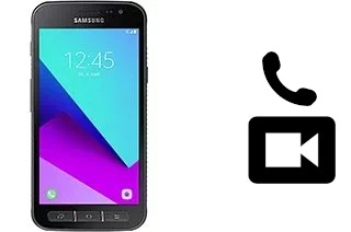 Making video calls with a Samsung Galaxy Xcover 4