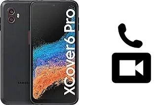 Making video calls with a Samsung Galaxy Xcover6 Pro