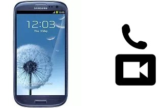 Making video calls with a Samsung I9305 Galaxy S III