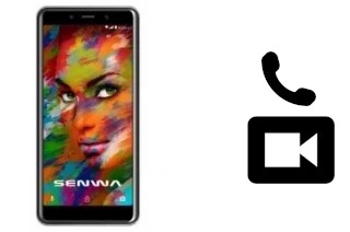 Making video calls with a Senwa Inizio lte