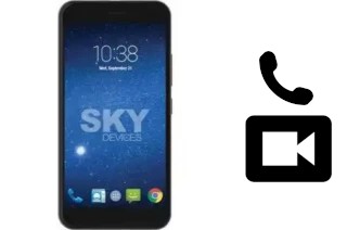 Making video calls with a Sky-Devices Sky Elite 5-0L Plus