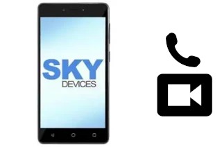 Making video calls with a Sky-Devices Sky Elite 5-0P