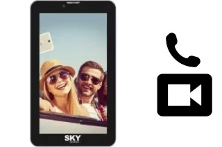 Making video calls with a Sky-Devices SKY Platinum 7-0