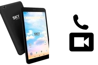 Making video calls with a Sky-Devices T8Plus