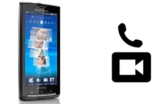 Making video calls with a Sony Ericsson Xperia X10