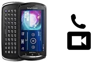 Making video calls with a Sony Ericsson Xperia pro