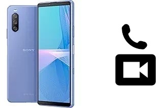 Making video calls with a Sony Xperia 10 III