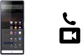 Making video calls with a Sony Xperia 10 Plus