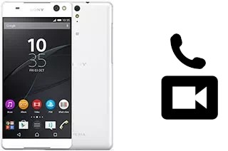 Making video calls with a Sony Xperia C5 Ultra