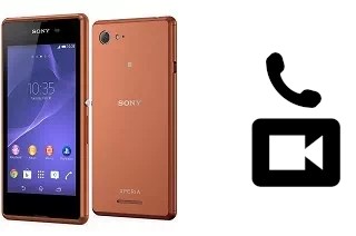 Making video calls with a Sony Xperia E3 Dual