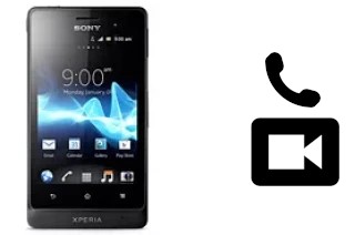 Making video calls with a Sony Xperia go