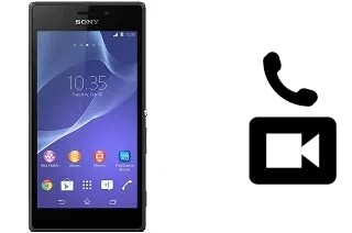 Making video calls with a Sony Xperia M2 dual