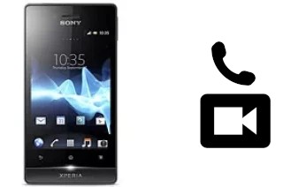 Making video calls with a Sony Xperia miro