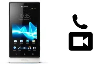 Making video calls with a Sony Xperia sola