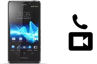 Making video calls with a Sony Xperia T