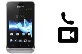 Making video calls with a Sony Xperia tipo dual