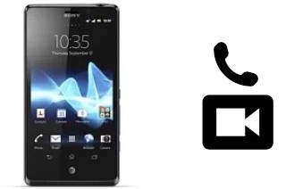 Making video calls with a Sony Xperia T LTE