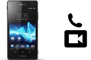 Making video calls with a Sony Xperia TX