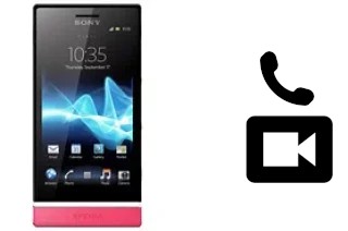 Making video calls with a Sony Xperia U