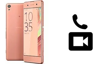 Making video calls with a Sony Xperia XA Dual