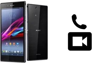 Making video calls with a Sony Xperia Z Ultra