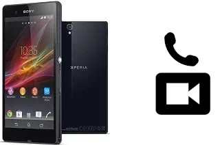 Making video calls with a Sony Xperia Z