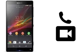 Making video calls with a Sony Xperia ZL