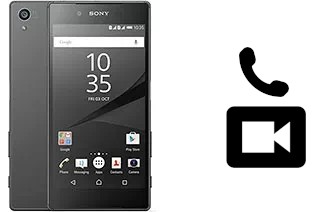 Making video calls with a Sony Xperia Z5