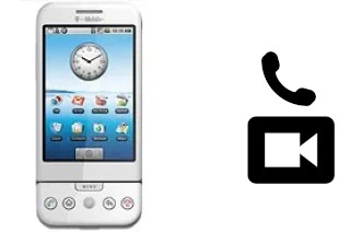 Making video calls with a T-Mobile G1