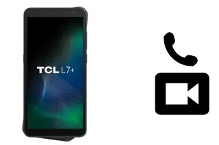 Making video calls with a TCL L7+