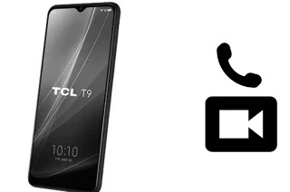 Making video calls with a TCL T9