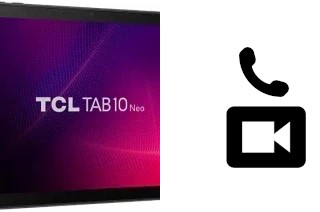 Making video calls with a TCL Tab10 Neo