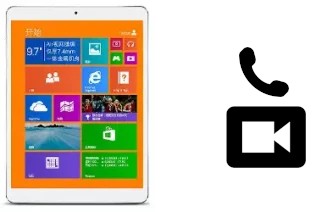 Making video calls with a Teclast X98 Air 3G