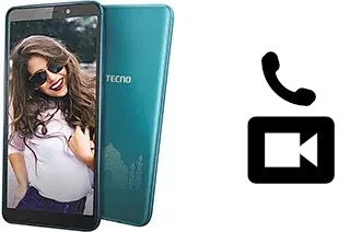 Making video calls with a Tecno Camon iACE2