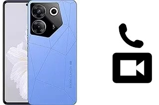 Making video calls with a Tecno Camon 20 Pro 5G