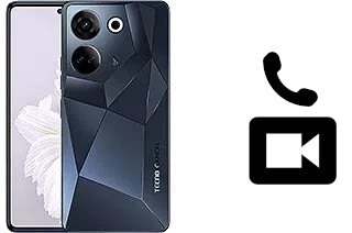 Making video calls with a Tecno Camon 20