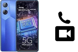 Making video calls with a Tecno Pova Neo 5G