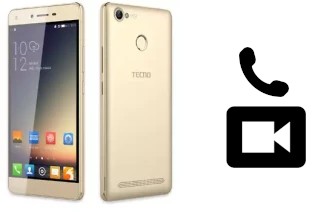 Making video calls with a Tecno W5