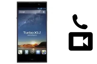 Making video calls with a Turbo X5 Z