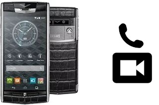 Making video calls with a Vertu Signature Touch