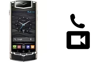 Making video calls with a Vertu Ti