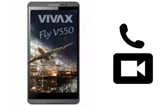 Making video calls with a Vivax Fly V550