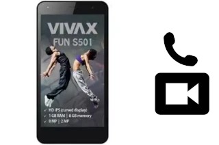 Making video calls with a Vivax Fun S501