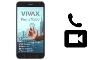 Making video calls with a Vivax Point X500