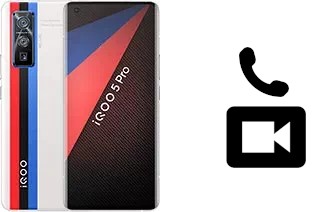 Making video calls with a vivo iQOO 5 Pro 5G